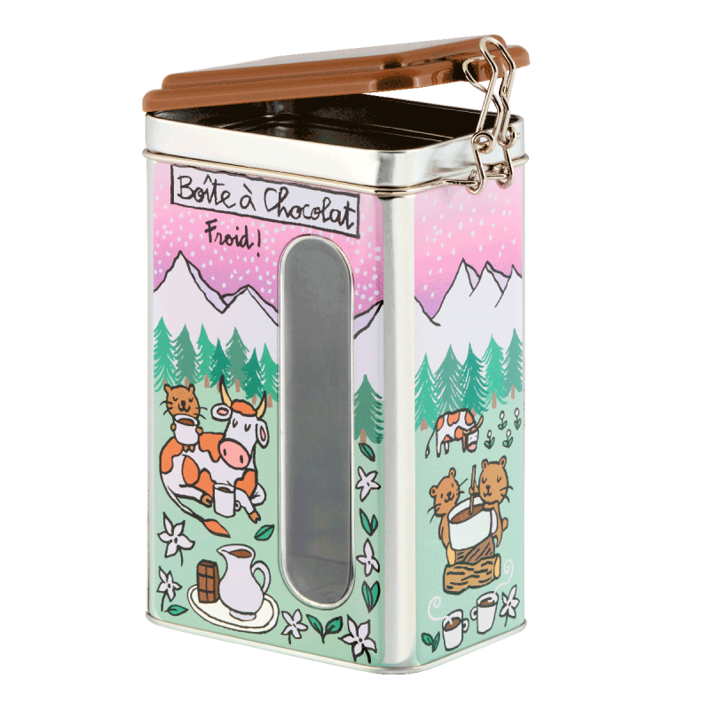 Boite à fenêtre (hermétique) Cacao Marmottes