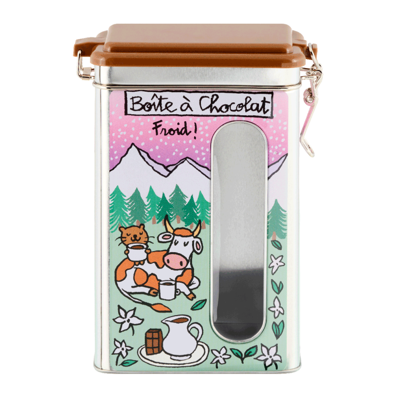 Boite à fenêtre (hermétique) Cacao Marmottes