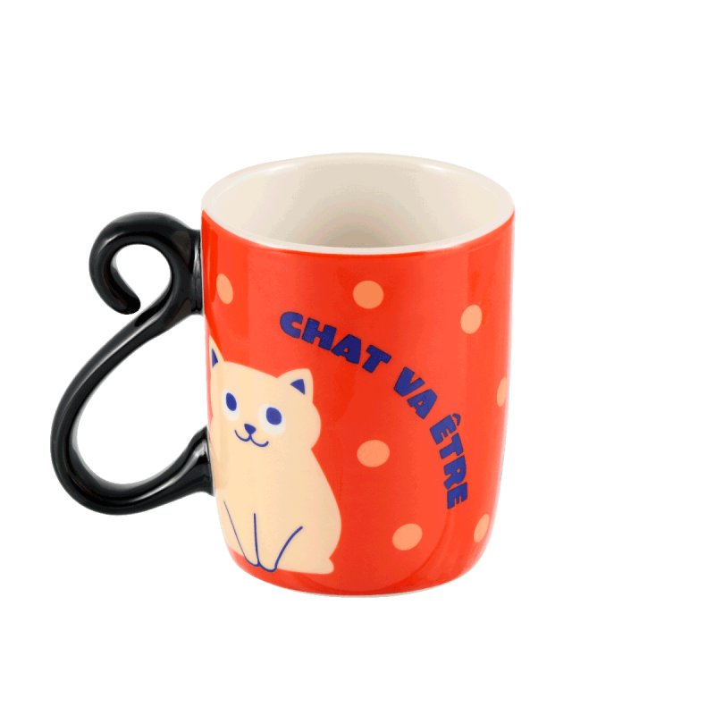 Set de 2 mini mug Chat mignon