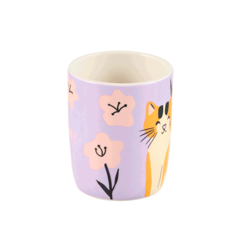 Set de 2 mini mug Chat va bien