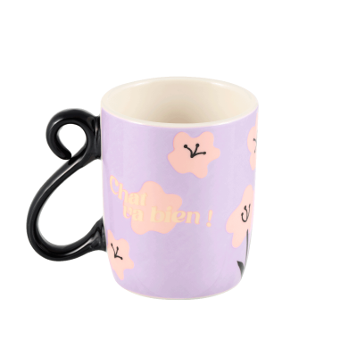 Set de 2 mini mug Chat va bien