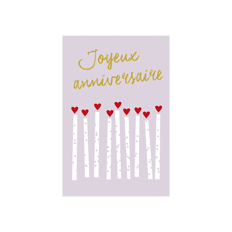 Carte Anniversaire